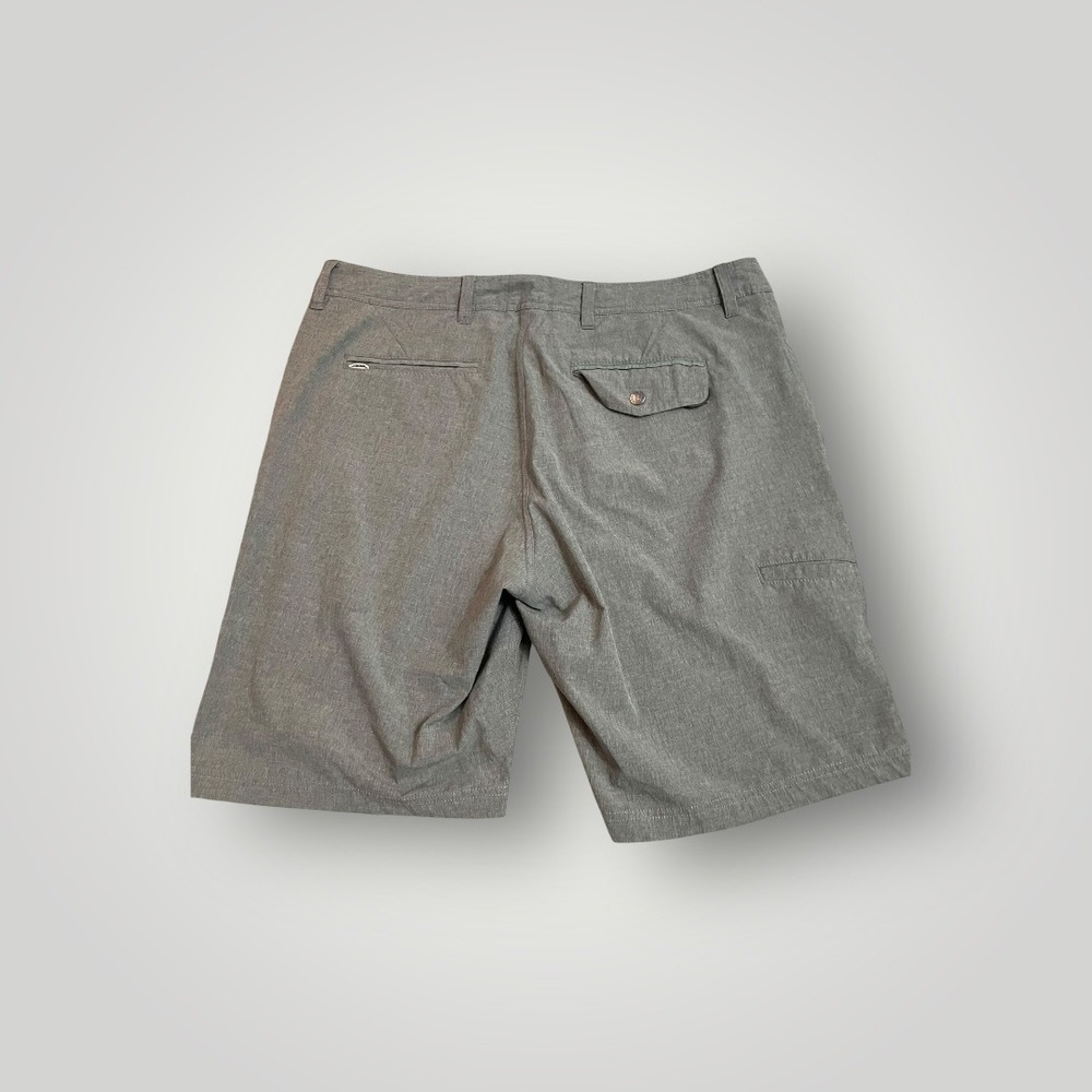 Linksoul Boardwalker Golf Shorts Men 36 Gray Stretch Performance Sport Active - Picture 3 of 8